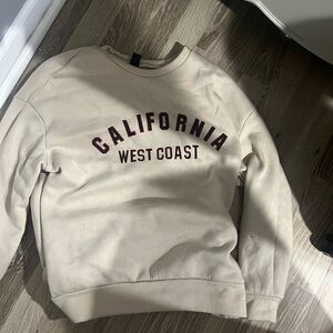 California West Coast Cream Sweater